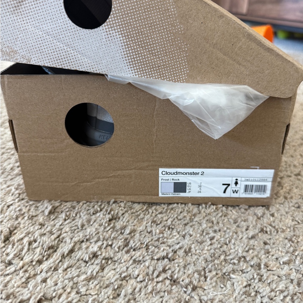 NEW IN BOX On Running Women's Cloudmonster 2 - Picture 3 of 4
